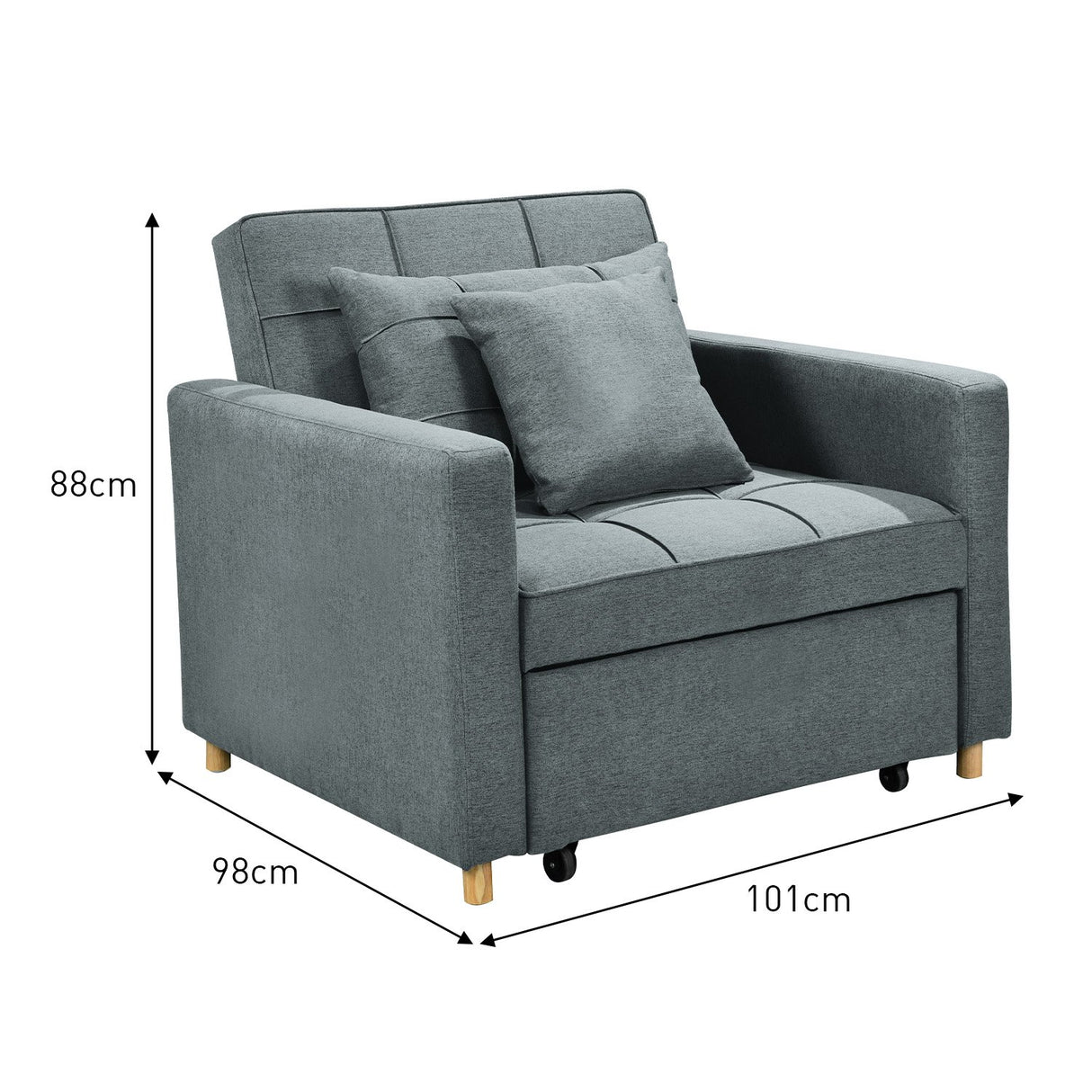 Santa Pola 1 Seater Sofa Bed