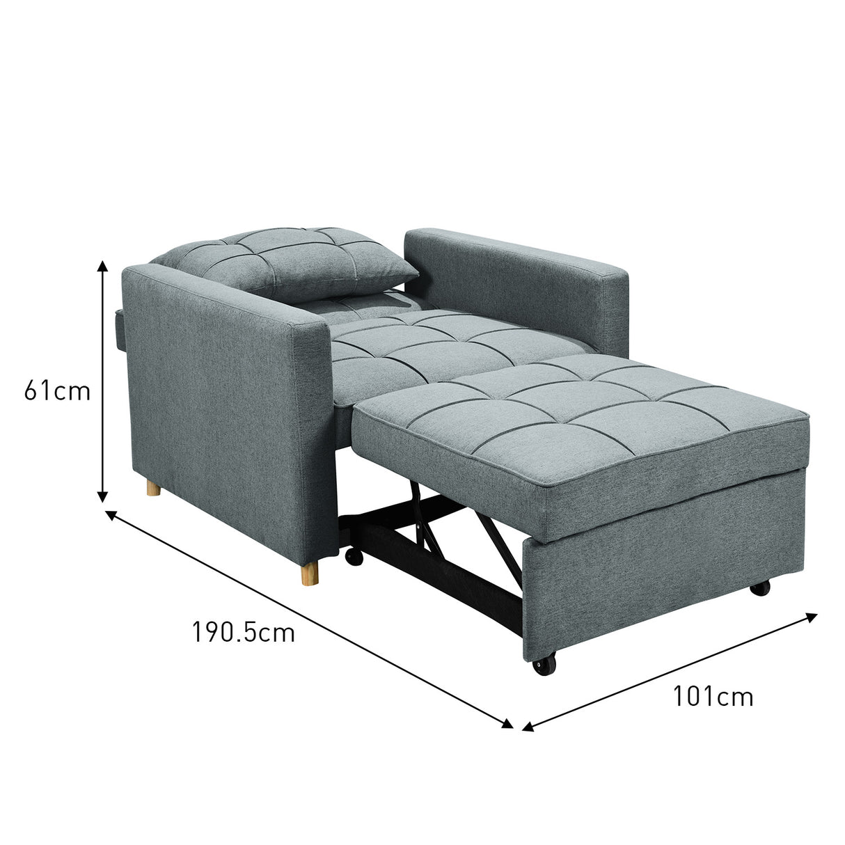 Santa Pola 1 Seater Sofa Bed