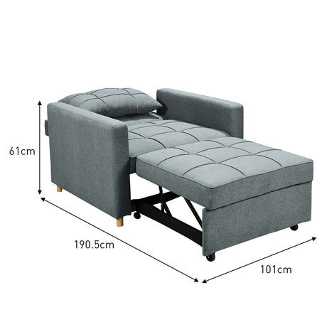 Santa Pola 1 Seater Sofa Bed