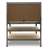 Furka 3 Tier Garage Workbench, Silver
