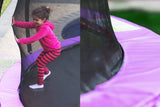 Lammermoor Round Trampoline with Enclosure and Ladder, 12ft