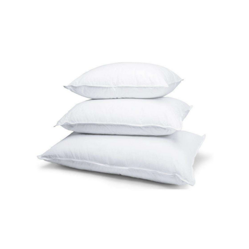 50% Duck Down European Pillow — 65x65cm, Made to Order, Ultimate Comfort — Allure Home Collections