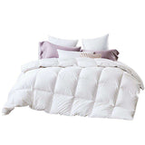Saintbury white Australian wool all seasons quilt queen 350GSM
