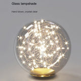 Luxury Hand Blown Glass LED Pendant Light