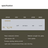 Luxury Hand Blown Glass LED Pendant Light