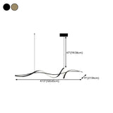 BAMDECOR A036 Adjustable Modern LED Pendant Light