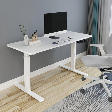Fraser Electric Standing Desk, White 120cm