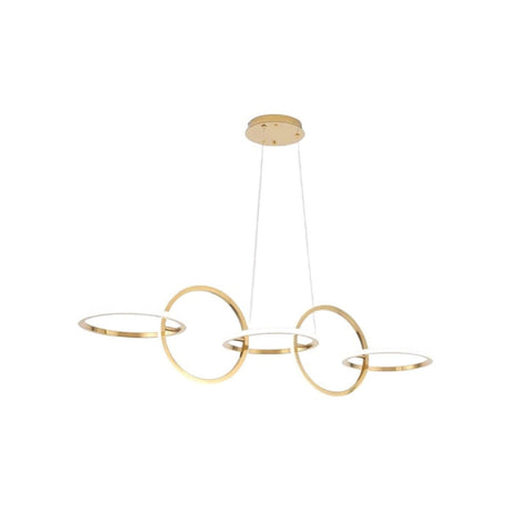 BAMDECOR A180 Nordic Golden Circles Pendant Light — 120cm — Allure Home Collections