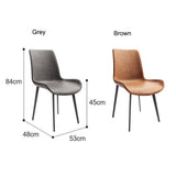 Roseworthy Dining Chair Grey Set of 2 view 2
