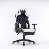 Amazingooh 165° Reclining Gaming Chair — Memory Foam, 3D Armrests, Footrest — Allure Home Collections