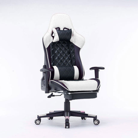 Amazingooh 165° Reclining Gaming Chair — Memory Foam, 3D Armrests, Footrest — Allure Home Collections