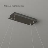 Modern Minimalist Adjustable Oval Pendant Light