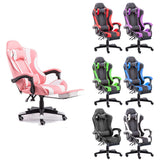 Executive Racing Gaming Chair — Premium Faux Leather Recliner, Multiple Colours — Allure Home Collections