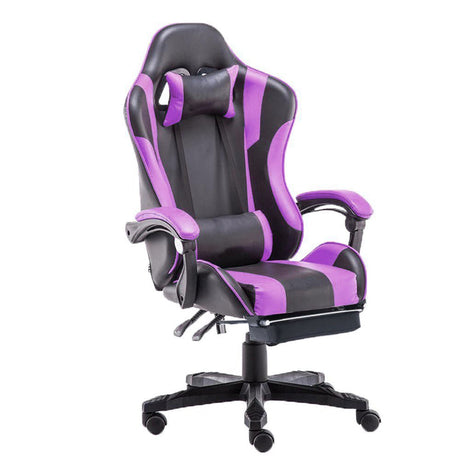 Executive Racing Gaming Chair — Premium Faux Leather Recliner, Multiple Colours — Allure Home Collections