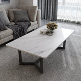 Port Willunga Slate Outdoor Coffee Table, Matte Grey 120cm