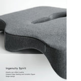 Premium Memory Foam Coccyx Seat Cushion