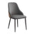 Velluto Modern Upholstered PU Leather Dining Chairs with Armrests — Set of 2 — Allure Home Collections