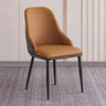 Velluto Modern Upholstered PU Leather Dining Chairs with Armrests — Set of 2 — Allure Home Collections