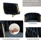 SERENITÀ Modern Velvet Adjustable Bar Stools