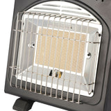AMZ 1700W 2-in-1 Portable Outdoor Camping Butane Gas Heater Stove Steel Iron Aluminium Metal Manual Application for Travel