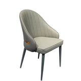 Mid Century Modern Faux Leather Dining Chairs Set