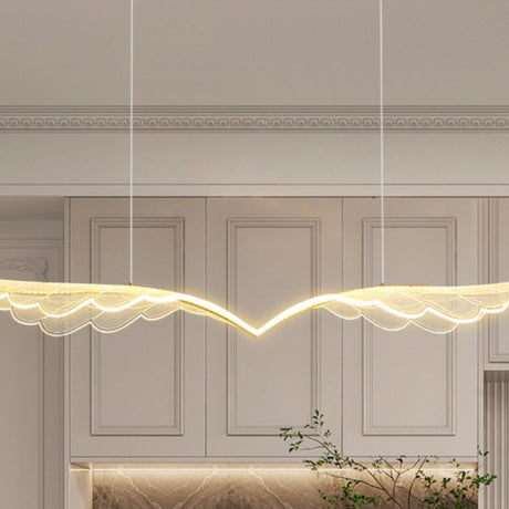 BAMDECOR 150cm Modern Wing-Shaped LED Ceiling Light