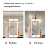 BAMDECOR 150cm Modern Wing-Shaped LED Ceiling Light