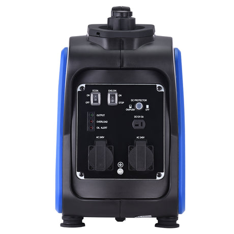Portable Inverter Generator, 2.0kW Peak Pure Sine Wave