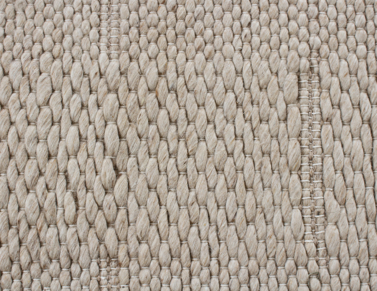 Milano Hand-Woven Flatweave Wool Area Rug — Textured Organised Weave — Allure Home Collections