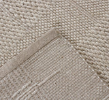 Milano Hand-Woven Flatweave Wool Area Rug — Textured Organised Weave — Allure Home Collections