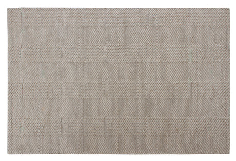 Milano Hand-Woven Flatweave Wool Area Rug — Textured Organised Weave — Allure Home Collections
