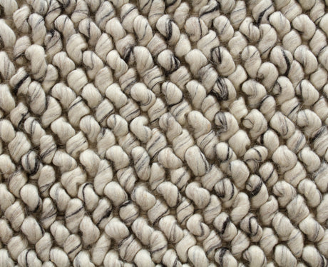 Aurora Hand-Tufted Wool Area Rug — Concentric Diamond Pattern, Chunky Loop Pile — Allure Home Collections