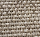 Hand Woven Loop Pile Wool Rug, Ivory Grey 160x230cm - view 2