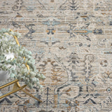 Aubre Contemporary Vintage-Charm Area Rug — Turkish Power-Loomed, Stain-Resistant — Allure Home Collections