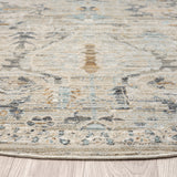 Aubre Contemporary Vintage-Charm Area Rug — Turkish Power-Loomed, Stain-Resistant — Allure Home Collections