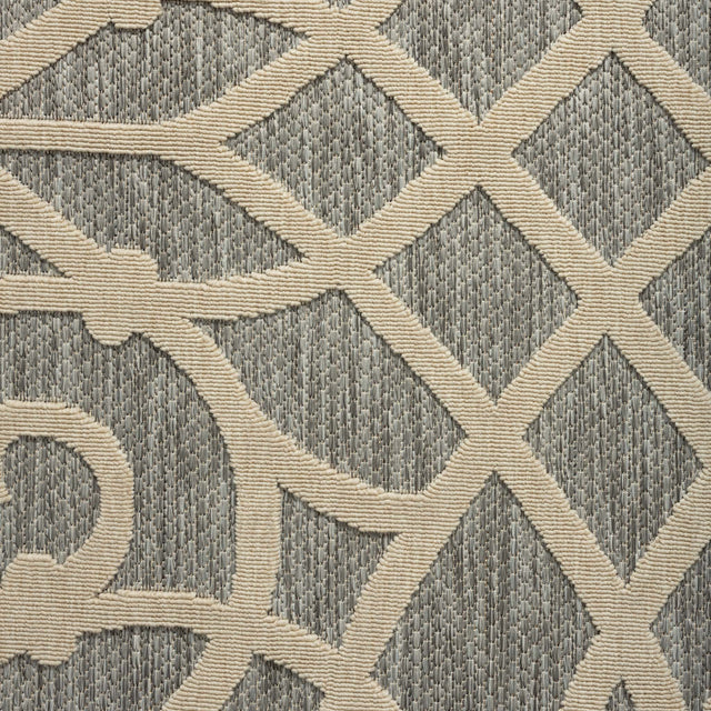 Alpha Outdoor Rug - Elegant Grey 160x230 cm