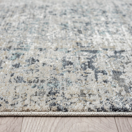 Aubre Contemporary Area Rug — Turkish Power-Loomed, Stain-Resistant, Round Options — Allure Home Collections