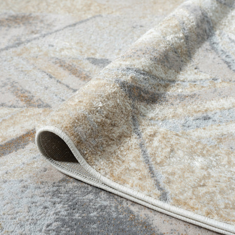 Avani Marble Area Rug — Polypropylene and Polyester, Contemporary Geometric — Allure Home Collections