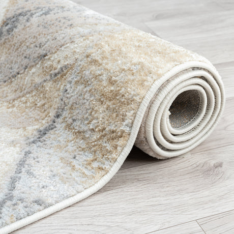 Avani Marble Area Rug — Polypropylene and Polyester, Contemporary Geometric — Allure Home Collections