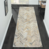 Avani Marble Area Rug — Polypropylene and Polyester, Contemporary Geometric — Allure Home Collections