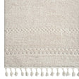 Addie Plush Soft Pile Area Rug — High-and-Low 20mm Sculpted Pile, Tassels — Allure Home Collections