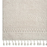 Addie Plush Soft Pile Area Rug — High-and-Low 20mm Sculpted Pile, Tassels — Allure Home Collections