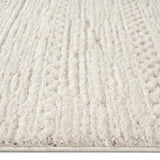 Addie Plush Soft Pile Area Rug — High-and-Low 20mm Sculpted Pile, Tassels — Allure Home Collections