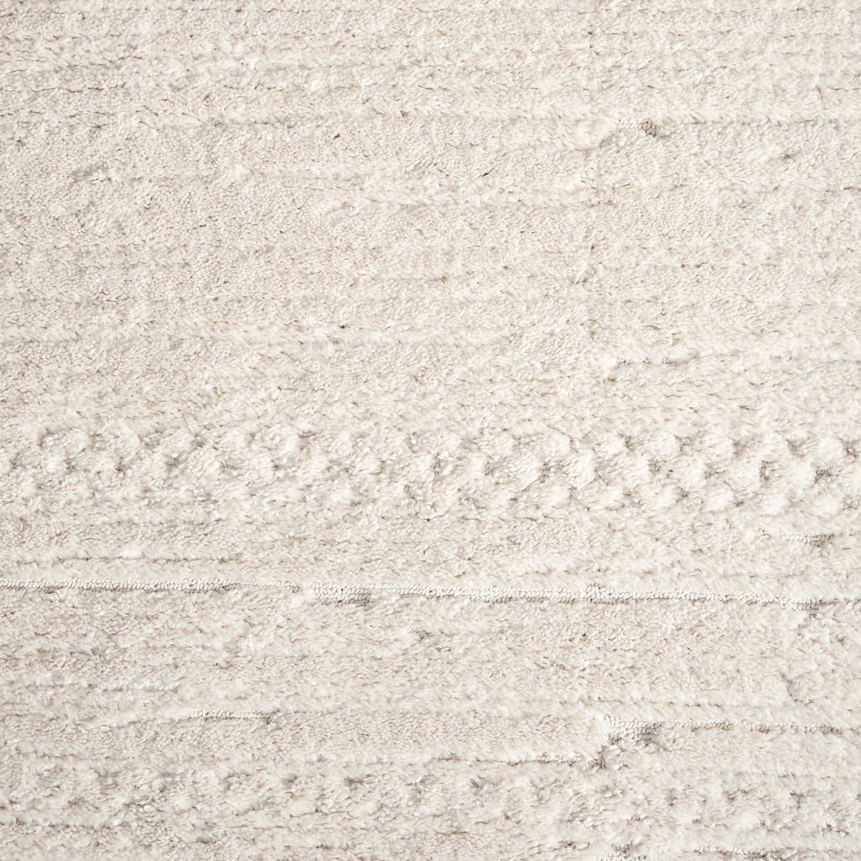 Addie Plush Soft Pile Area Rug — High-and-Low 20mm Sculpted Pile, Tassels — Allure Home Collections