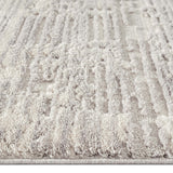Addie Plush Area Rug — High-and-Low 20mm Sculpted Pile, Soft Tassels — Allure Home Collections
