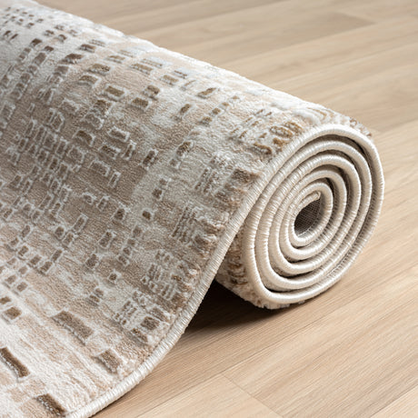 Grande Jacquard Textured Area Rug — Power-Loomed, Ultra-Dense Pile — Allure Home Collections