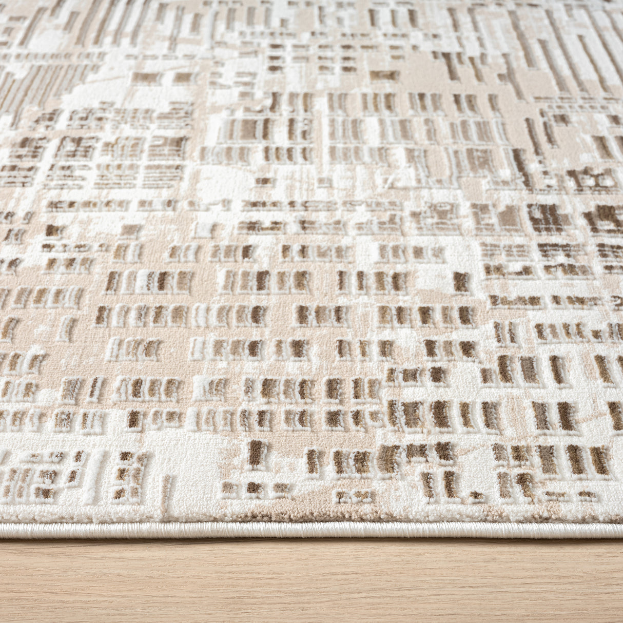 Grande Jacquard Textured Area Rug — Power-Loomed, Ultra-Dense Pile — Allure Home Collections