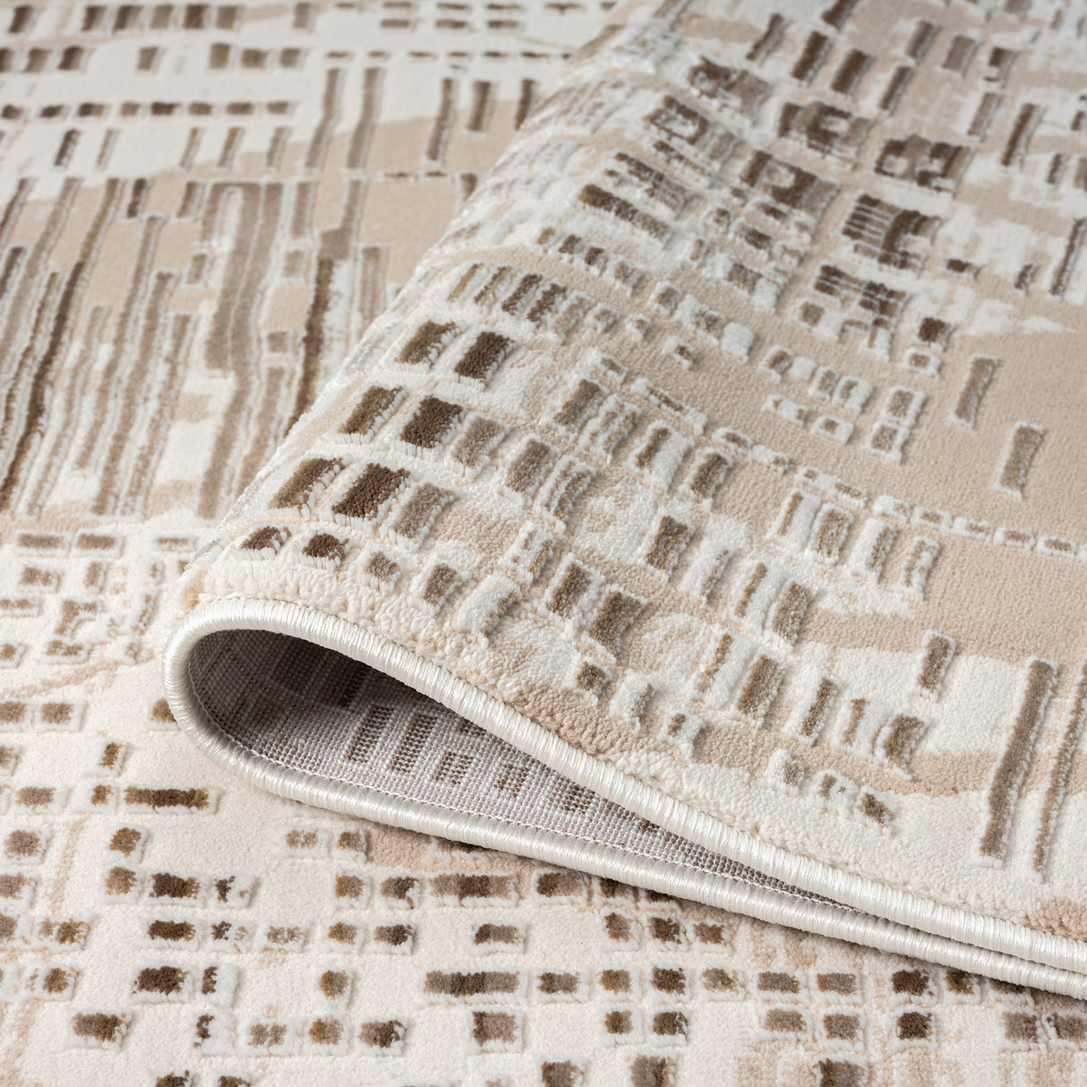 Grande Jacquard Textured Area Rug — Power-Loomed, Ultra-Dense Pile — Allure Home Collections