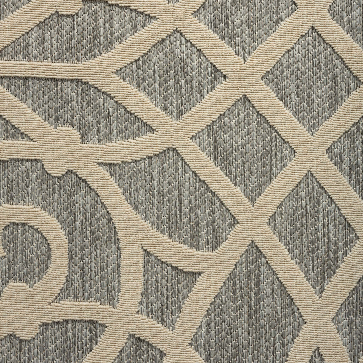 Alpha Grey Outdoor Runner Rug - 80x300