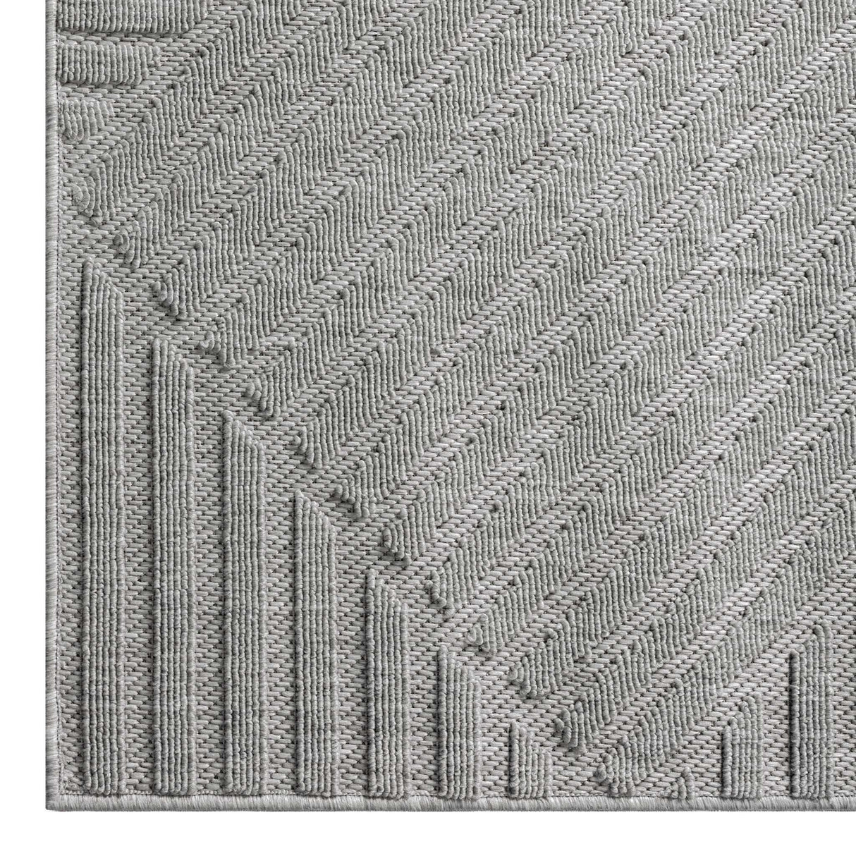 Havana Indoor Outdoor Rug — Polypropylene Trellis Pattern, High-Low Pile, Latex Backing — Allure Home Collections
